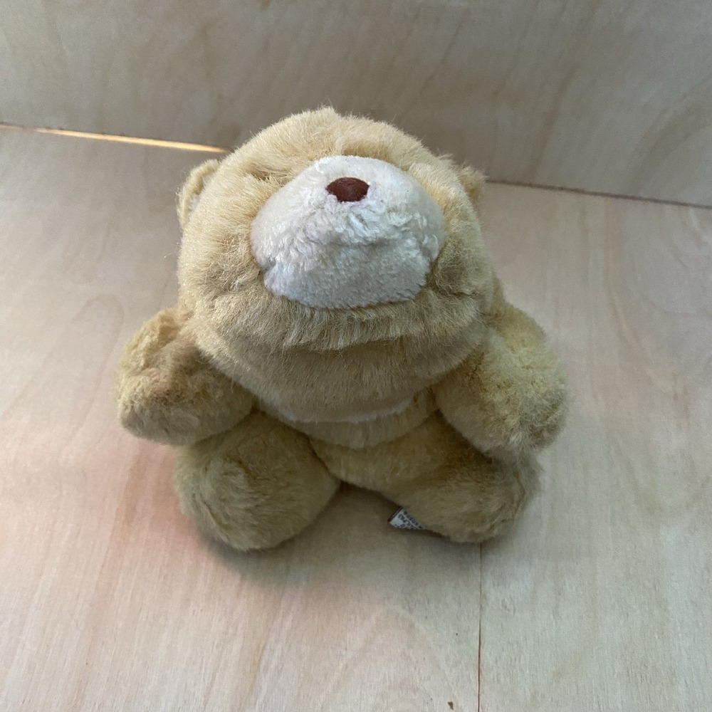 Gund Snuff Snuffles Teddy‎ Bear Plush VTG Stuffed Animal 8" Brown  1980 Korea
